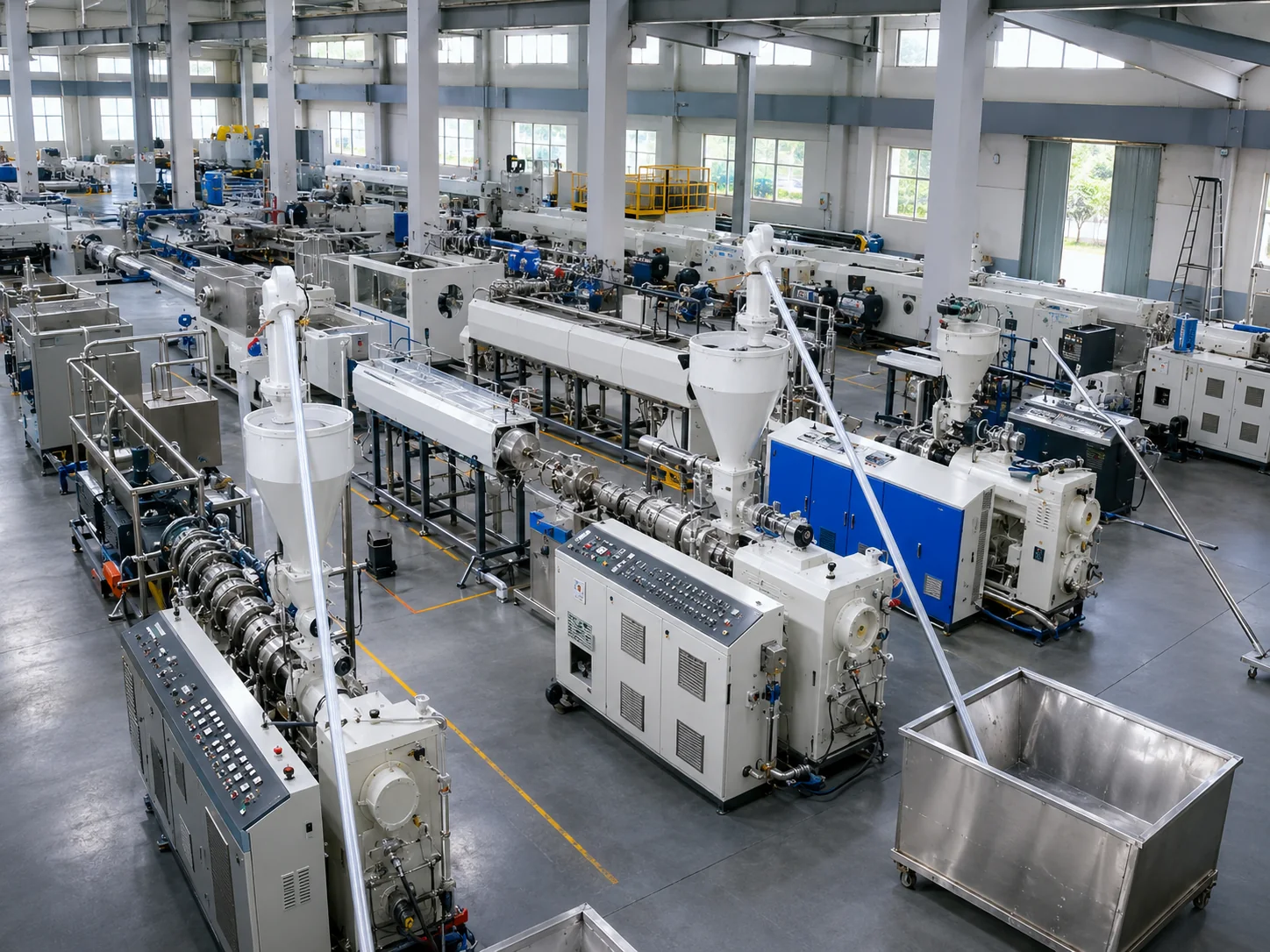 Diamond PVC production line