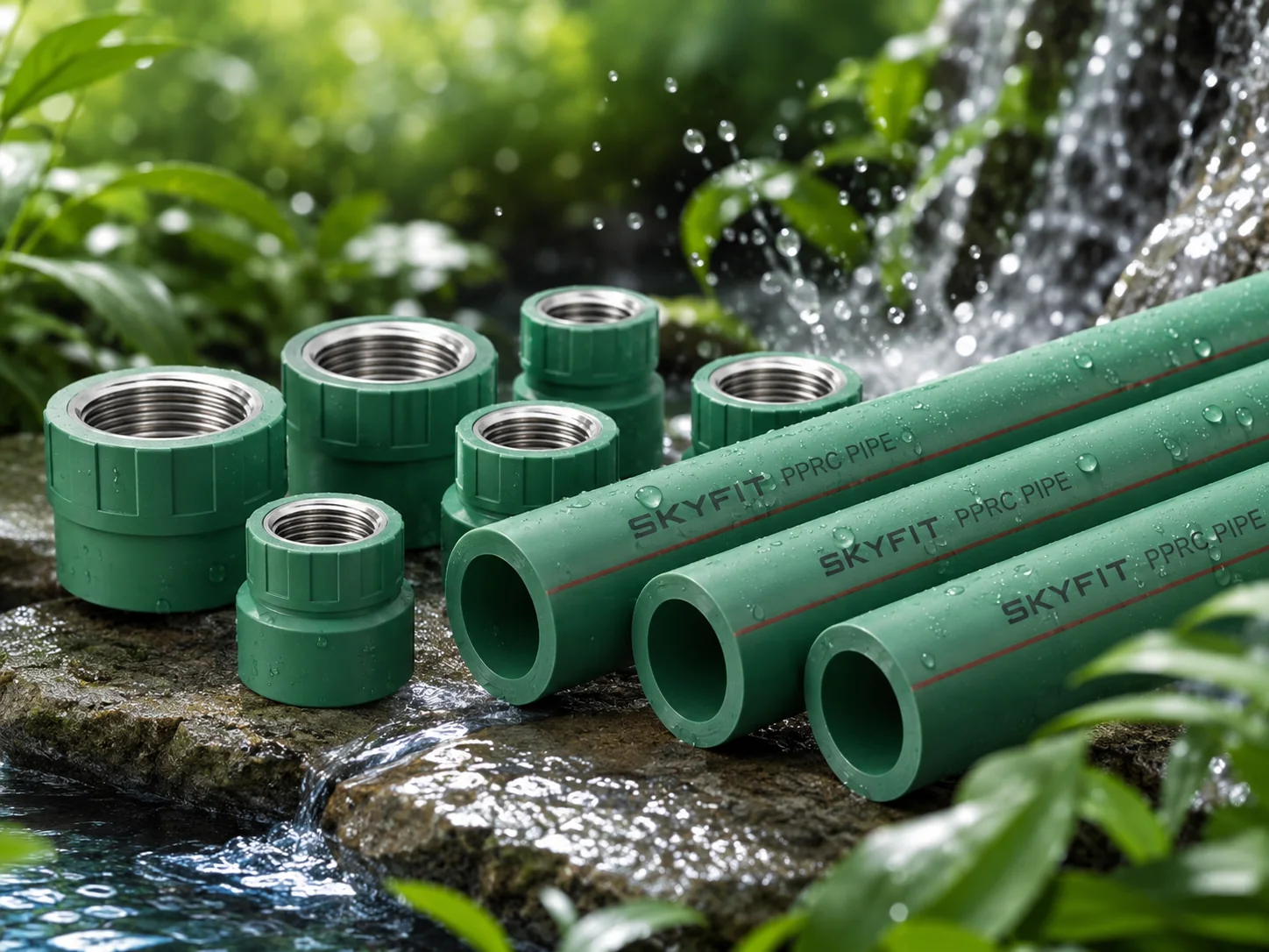 SKYFIT PPRC pipes and fittings